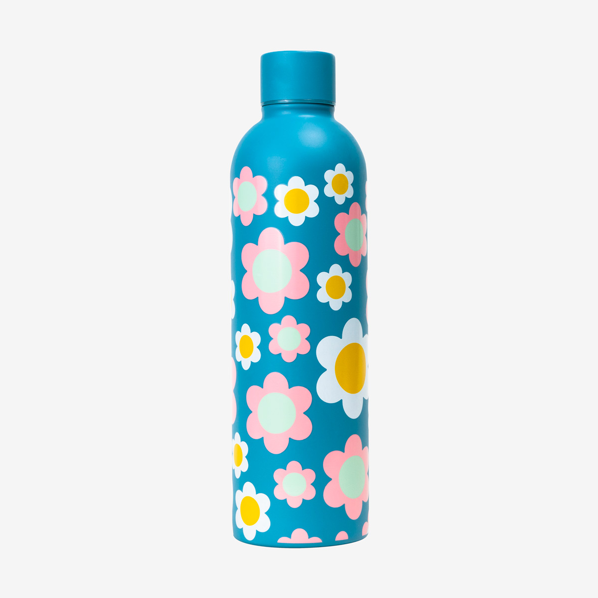 Hard Rock Music Festival Flower Power Water Bottle in Blue image number 3