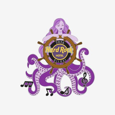 Limited Edition Biloxi 2026 Twisted Notes Pin