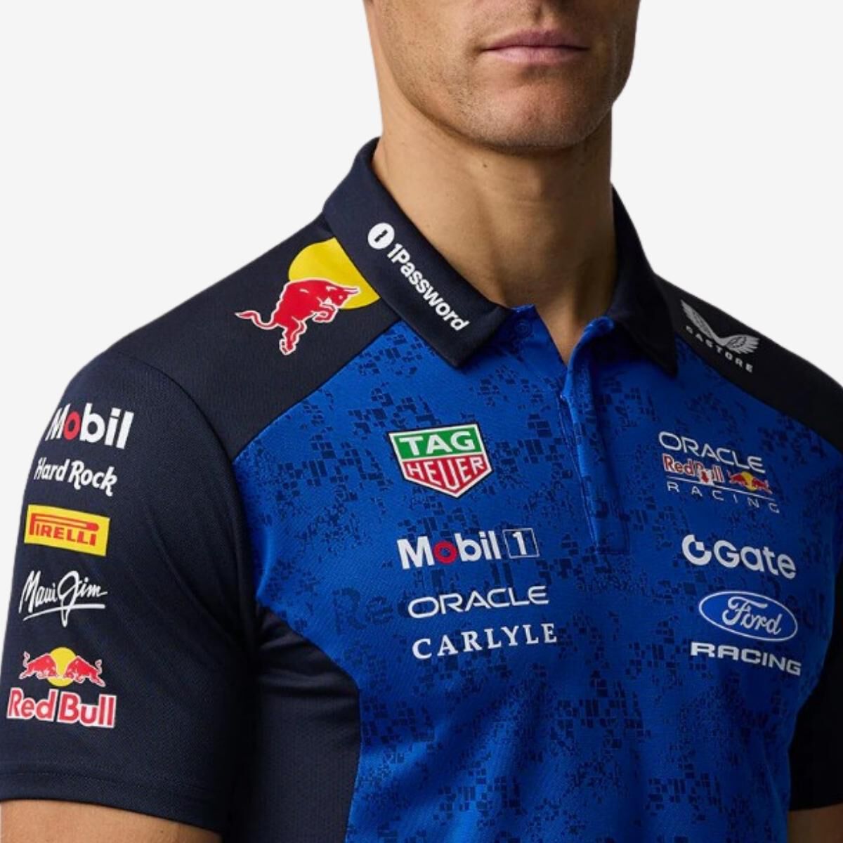 Oracle Red Bull Racing 2026 Spring/Summer Kit Polo in Blue