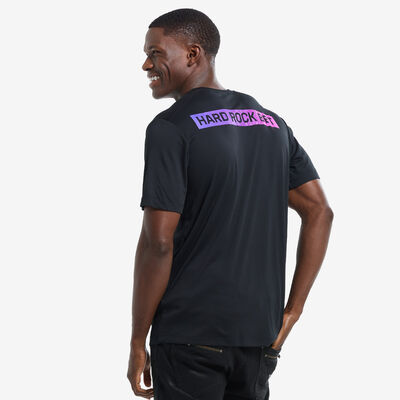 Adult Fit Hard Rock BET Performance Gradient Tee in Black Adult Fit Hard Rock BET Performance Gradient Tee in Black