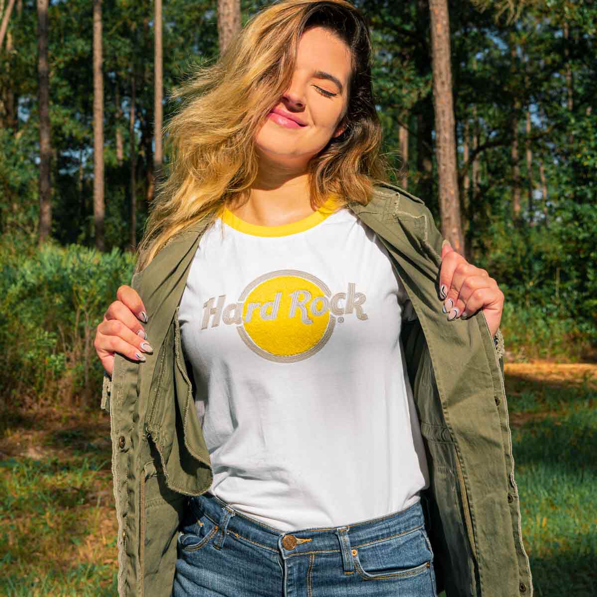 Chenille Chain Stitch Womens Tee | Online Rock Shop
