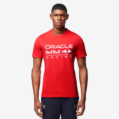 Castore Oracle Red Bull Racing Logo Tee in Red Castore Oracle Red Bull Racing Logo Tee in Red