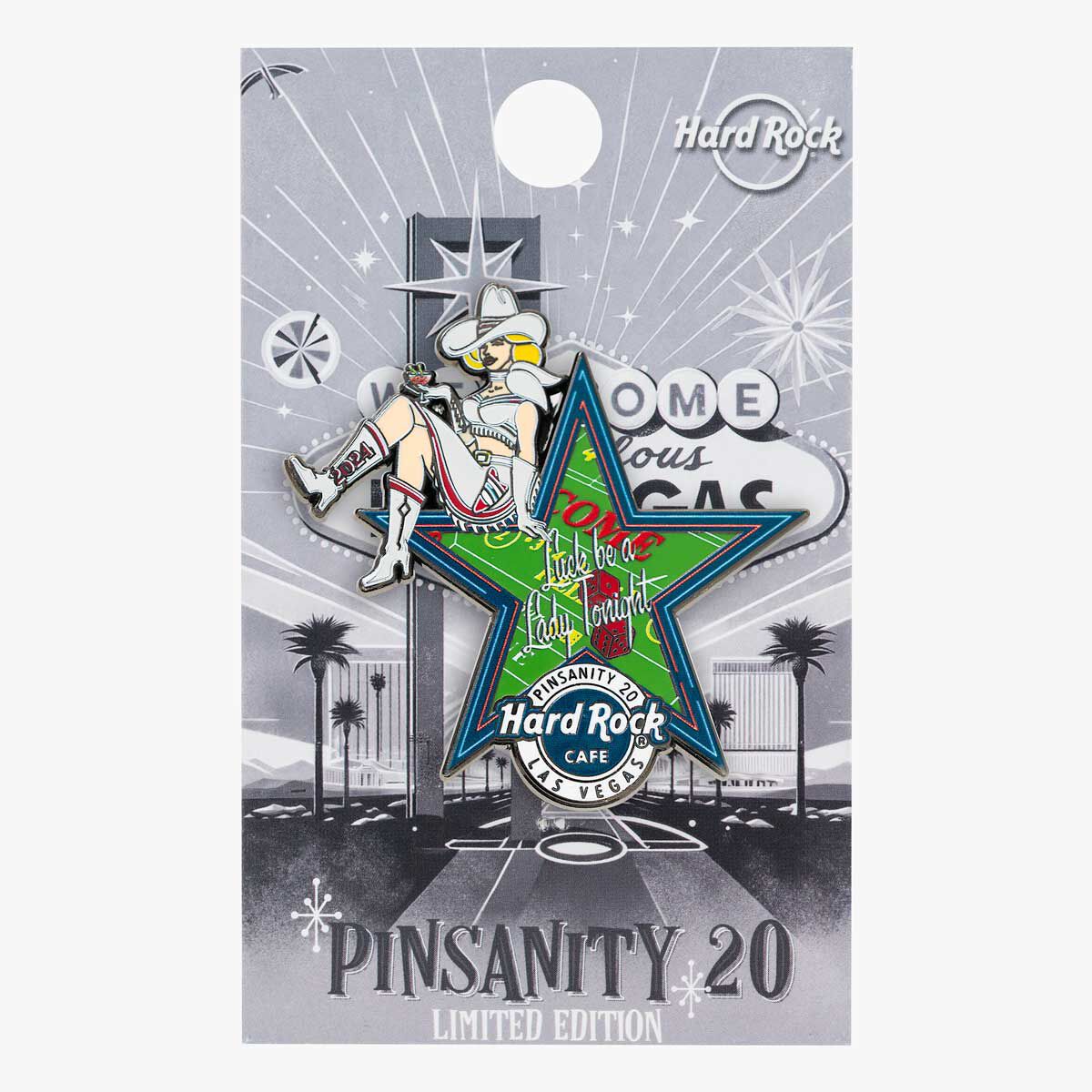 【​限​定​販​売​】 Las Cowgirl Anniversary 20th Pinsanity Vegas Online | Pin ピンズ・ピンバッジ・缶バッジ