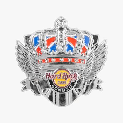 London Crown Pin