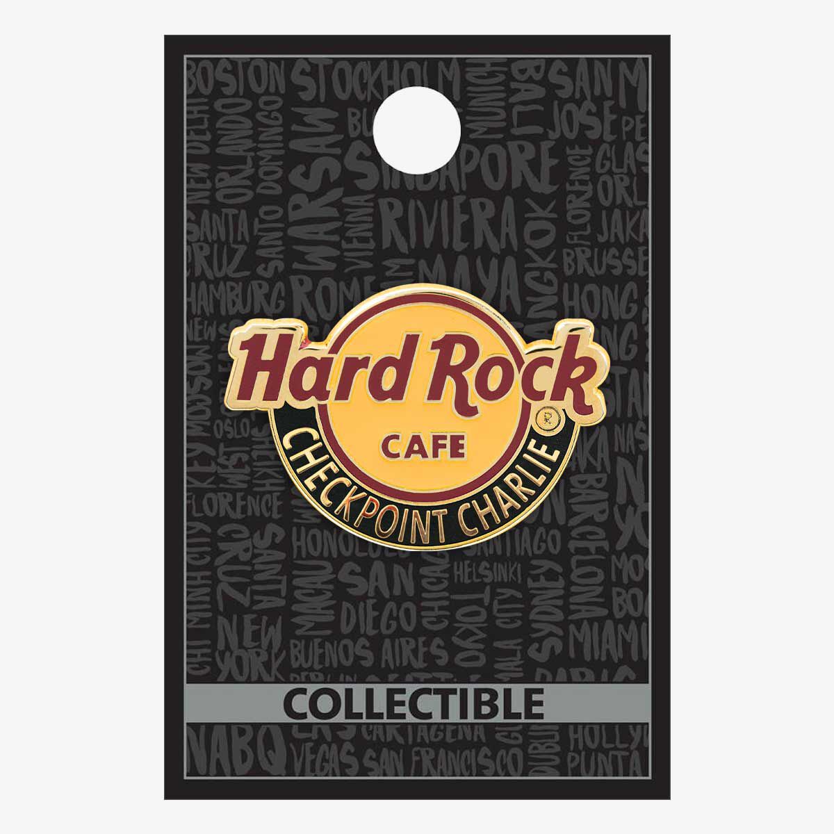 Checkpoint Charlie Classic Logo Pin | Online Rock Shop