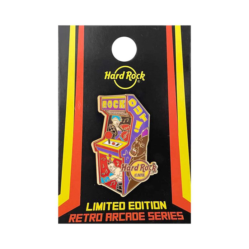 Retro Arcade Series Rock Out Pin image number 2