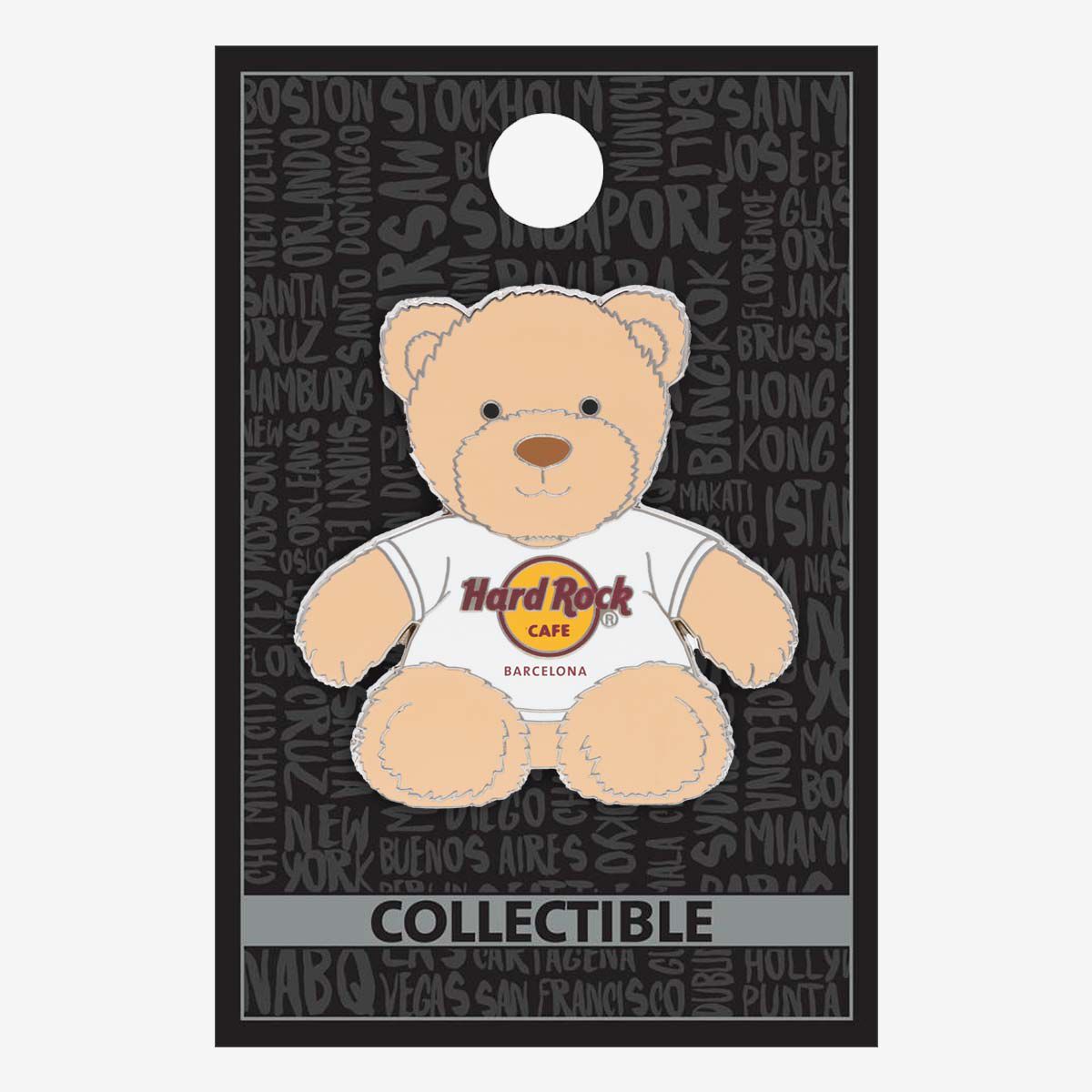 Hard Rock Teddy Bear Pin! | Online Rock Shop