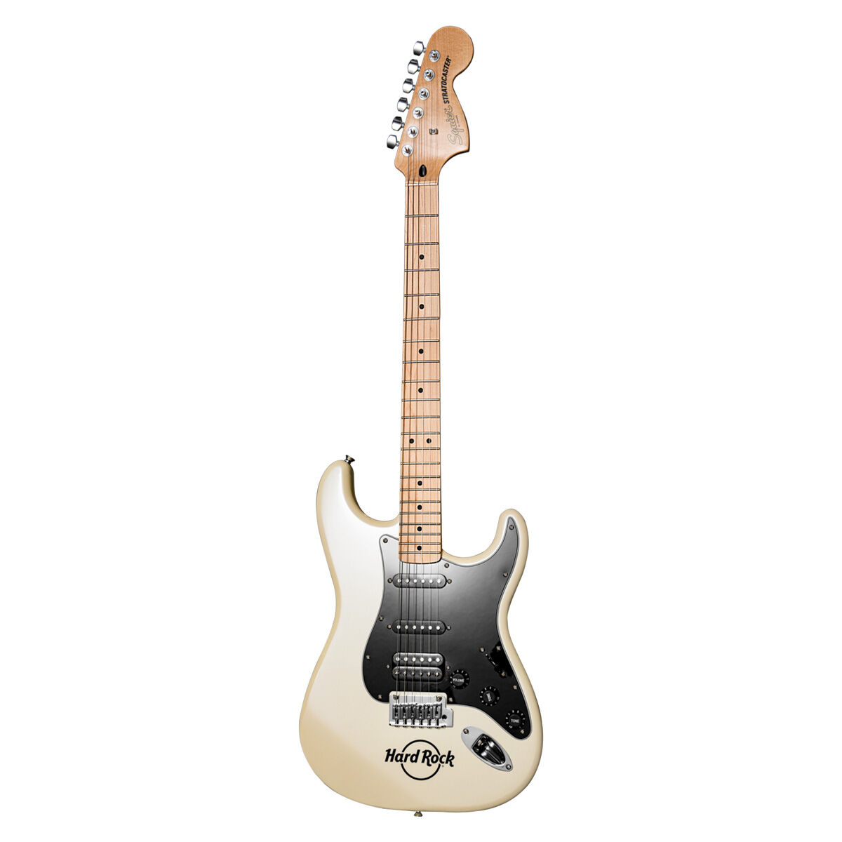 Fender Squier Affinity Series Hard Rock Stratocaster HSS White