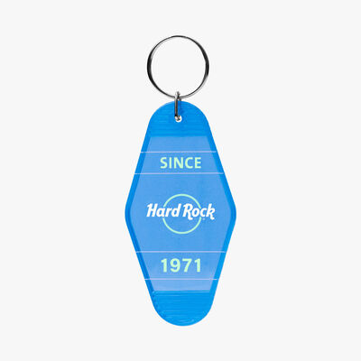 Pop of Color Vintage Hotel Keychain in Light Blue Pop of Color Vintage Hotel Keychain in Light Blue