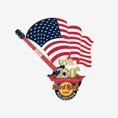 Limited Edition America 250th Anniversary Waving Flag Pin