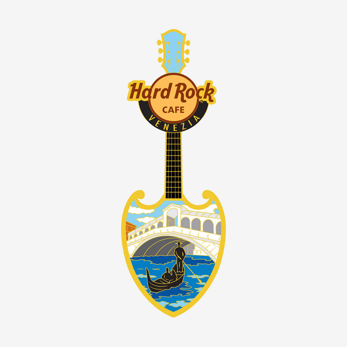 Venice Bridge Guitar Pin | Online Rock Shop