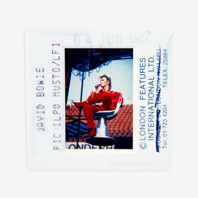 David Bowie Boxed Original 35MM Photograph in Acrylic Case