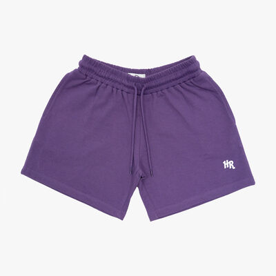 Ladies Fit Pop of Color French Terry Shorts in Grape Compote Ladies Fit Pop of Color French Terry Shorts in Grape Compote