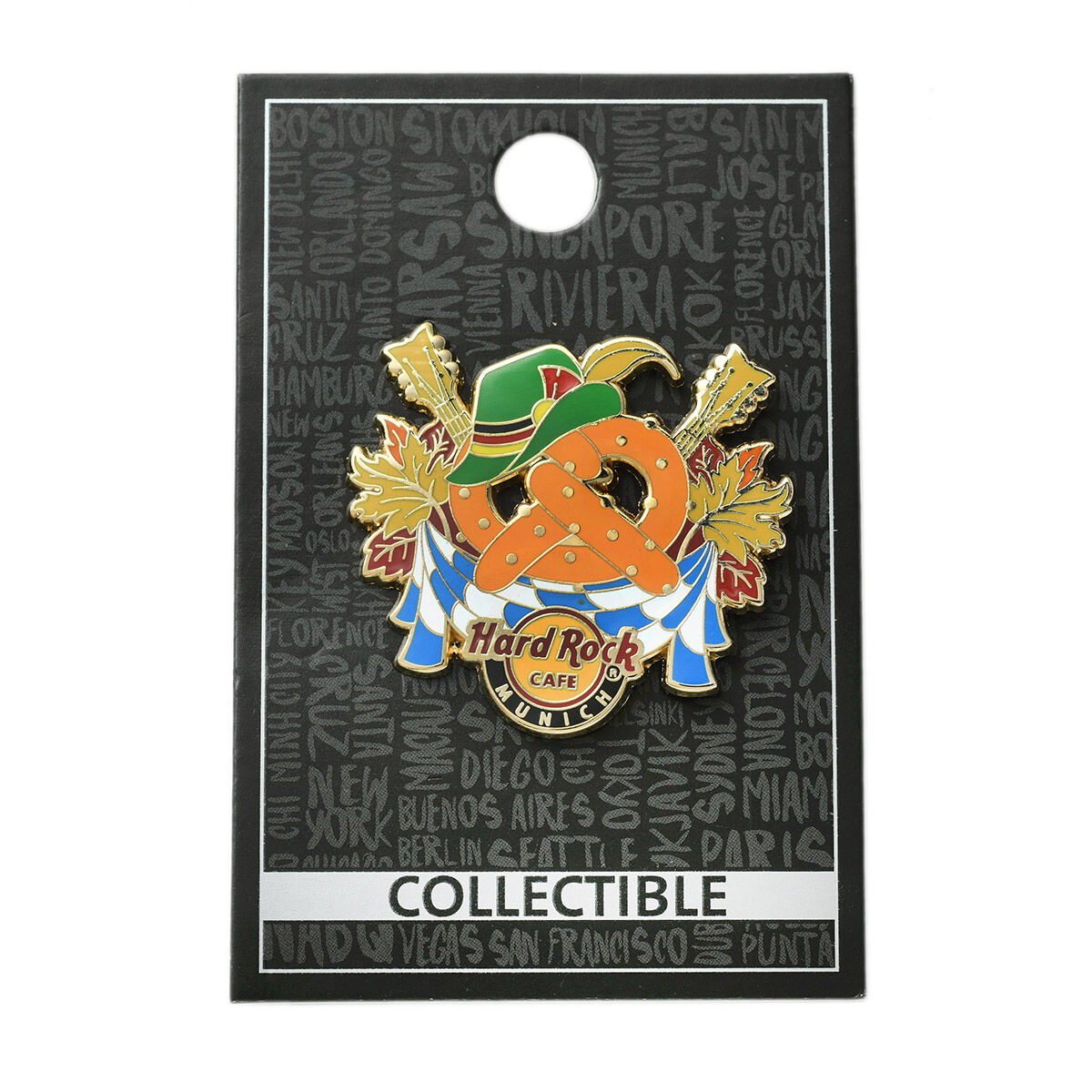 Munich Pretzel Pin | Online Rock Shop