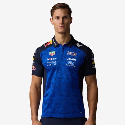 Oracle Red Bull Racing 2026 Spring/Summer Kit Polo in Blue