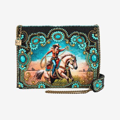 Mary Frances Cowgirl Crossbody Handbag