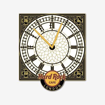 Collectible London Drum Stick Hands Big Ben Pin