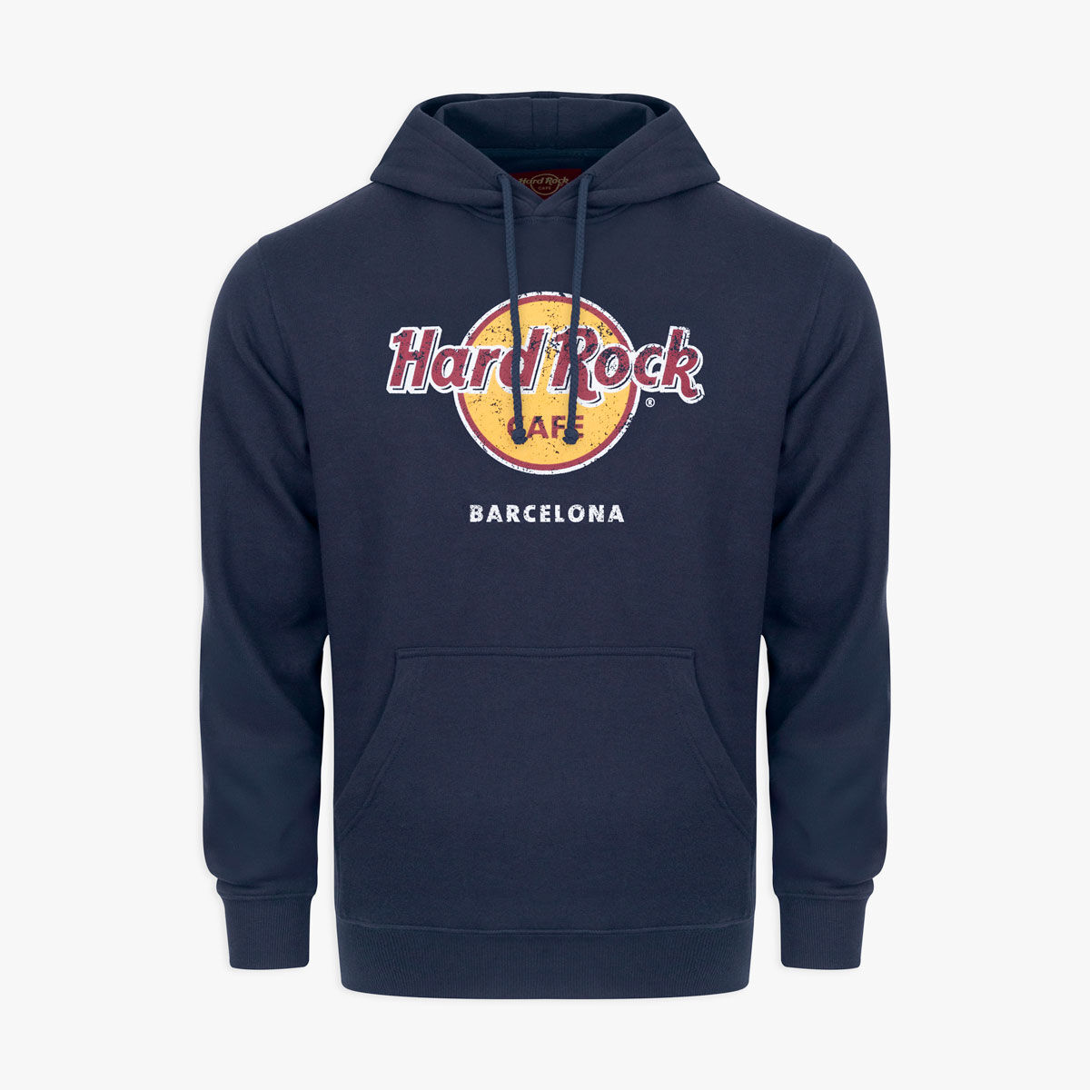 Unisex Classic Logo Hoodie Navy Blue Online Rock Shop