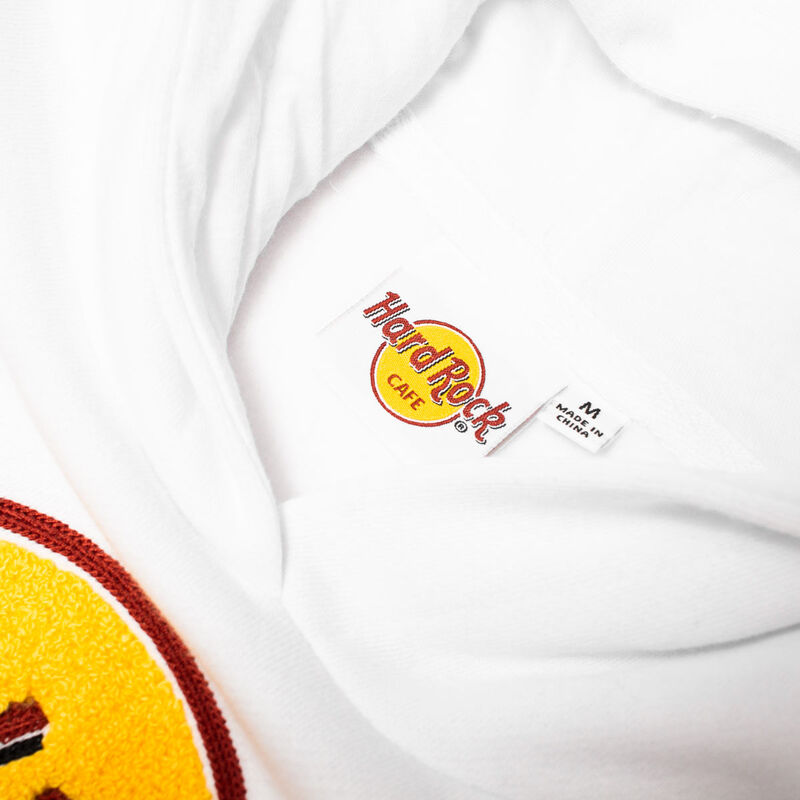 Youth Fit Varsity Retro Logo Hoodie in White image number 4