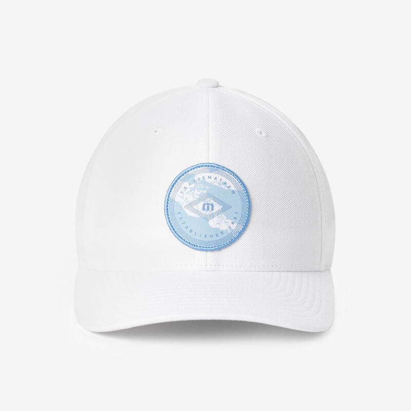 TravisMathew Fashion Hat Grab the Rail in White
