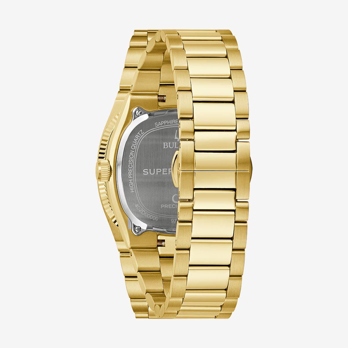 Bulova Super Seville Gold-Tone Green Dial Watch | Online Rock Shop