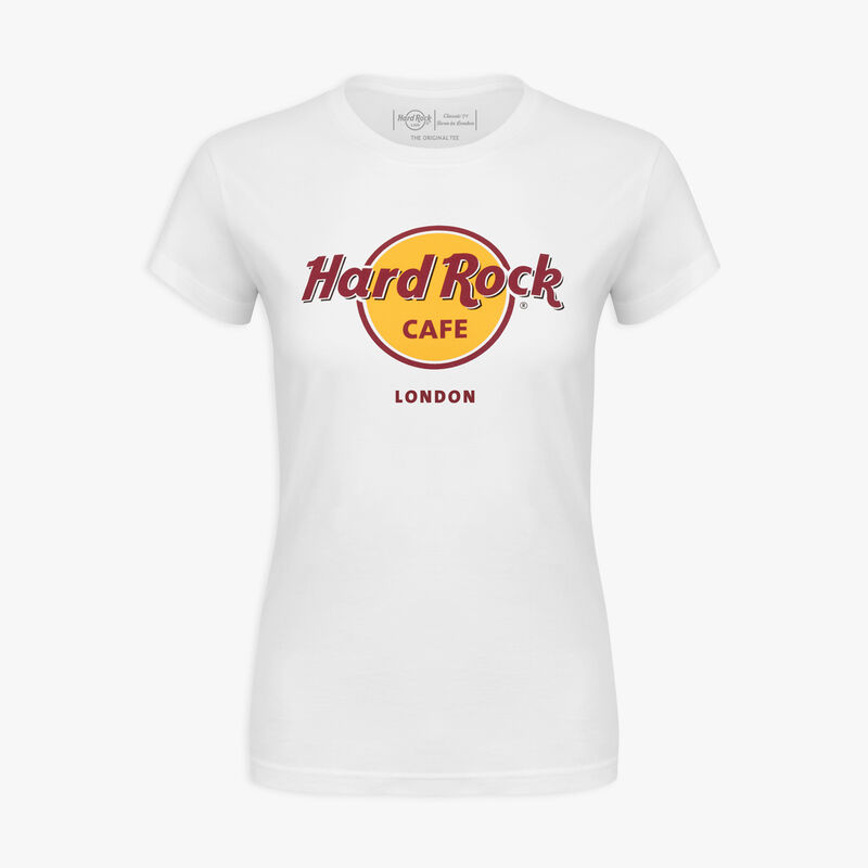 Women's Classic Hard Rock Logo Tee Online Rock Shop
