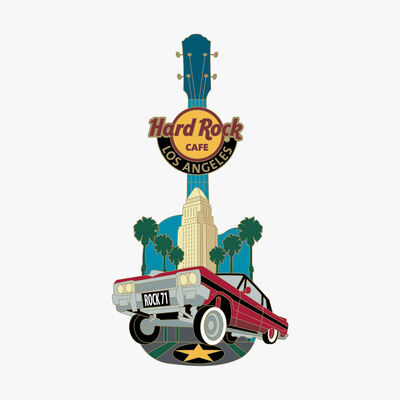 Hollywood Lowrider Car Pin Hollywood Lowrider Car Pin