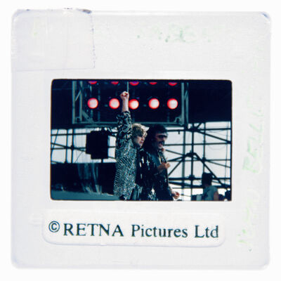 Black Sabbath Original 35MM Photograph in Boxed Acrylic Case