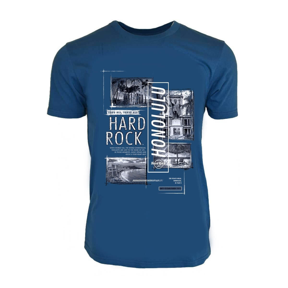 Men's Mixed Block City Tee | Online Rock Shop