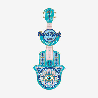 Limited Edition Hamsa Guitar Pin Series
