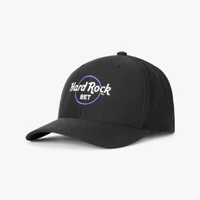 Hard Rock Bet  x Travis Mathew Widder 2.0 Mesh Hat in Black