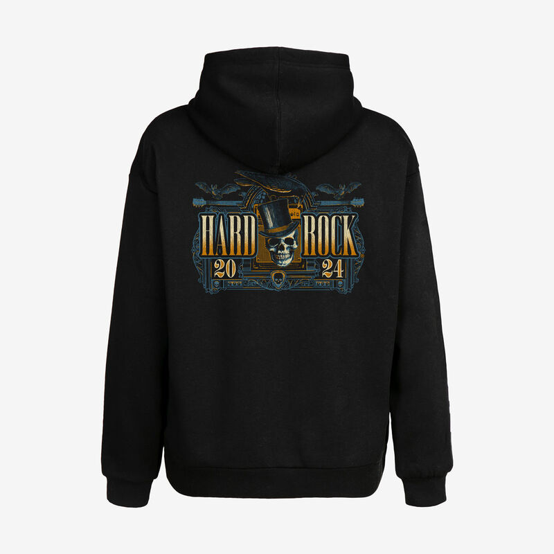 Halloween Vintage Skeleton Zip Up Hoodie | Online Rock Shop