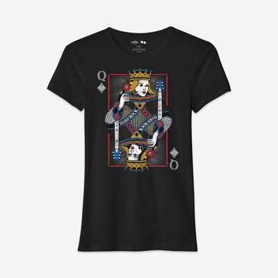 Queen of Diamonds Card Tee Queen of Diamonds Card Tee
