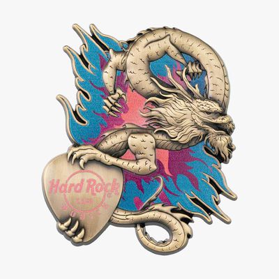 3D Asia Dragon Pin 3D Asia Dragon Pin