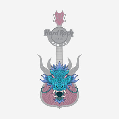 Limited Edition 3D Dragon Guitar Pin