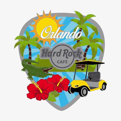 3D Scenic Collage Pick Pin