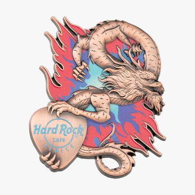 3D Asia Dragon Pin 3D Asia Dragon Pin