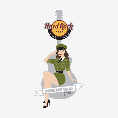 Limited Edition Honolulu Honor And Valor 2026 Guitar Pin