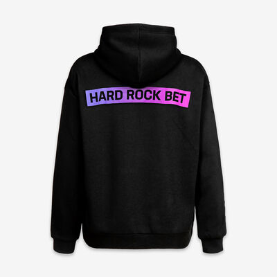 Adult Fit Hard Rock BET Performance Gradient Zip Hoodie in Black Adult Fit Hard Rock BET Performance Gradient Zip Hoodie in Black