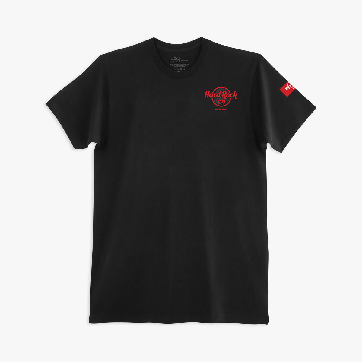 Hard Rock Manhattan Map Adult Fit Tee in Black | Online Rock Shop