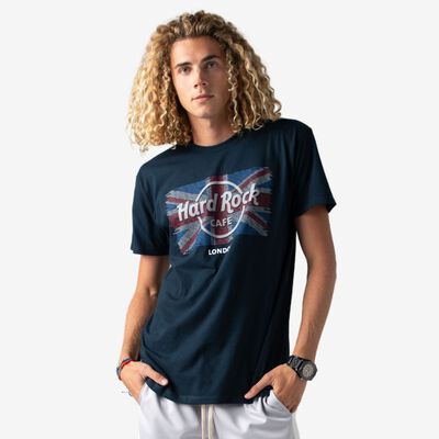 Men's Flag Repeat City Name Tee Men's Flag Repeat City Name Tee
