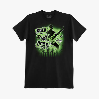 Halloween Rock Is Not Dead Tee Halloween Rock Is Not Dead Tee