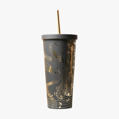 24oz Gold Foil Tumbler