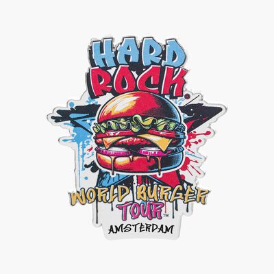 Collectible World Burger Tour 2025 Pin