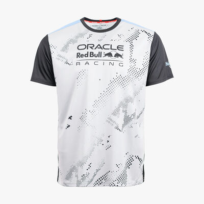 Oracle Red Bull Racing Performance Tee in Gray Oracle Red Bull Racing Performance Tee in Gray