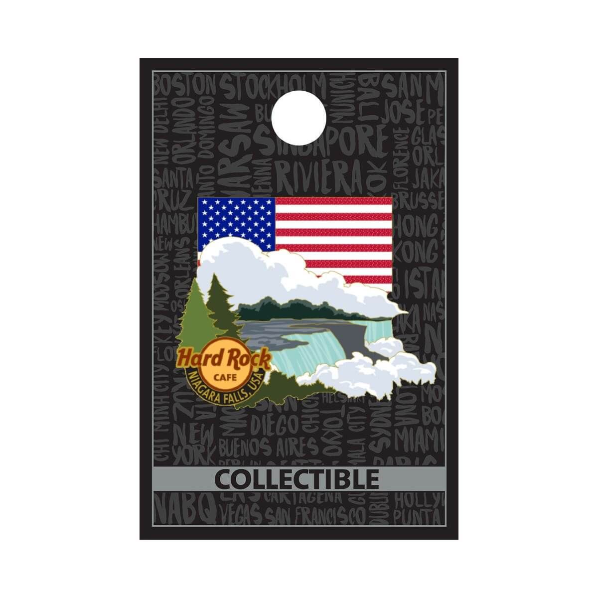 Hard Rock Cafe Niagara Falls ピンバッジ Niagara Falls USA Puzzle Piece Pin | Online Rock Shop