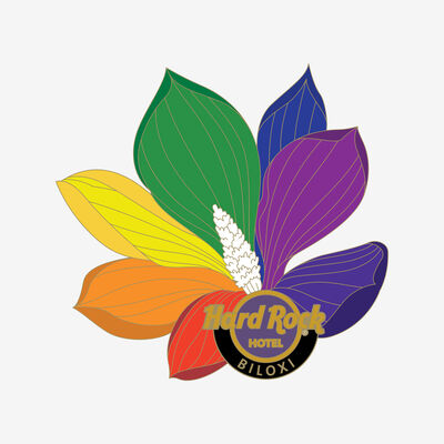 Limited Edition Biloxi Pride Magnolia Pin Limited Edition Biloxi Pride Magnolia Pin