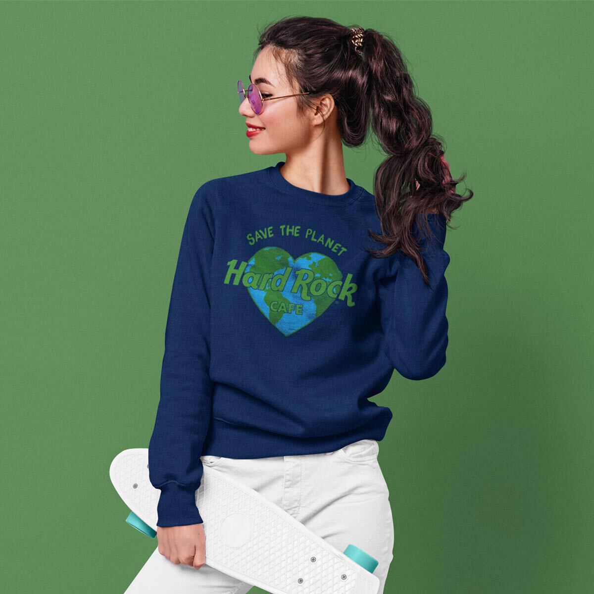 Stay Stylish and Comfortable with Hard Rock s Save the Planet Sweatshirt Online Rock Shop
