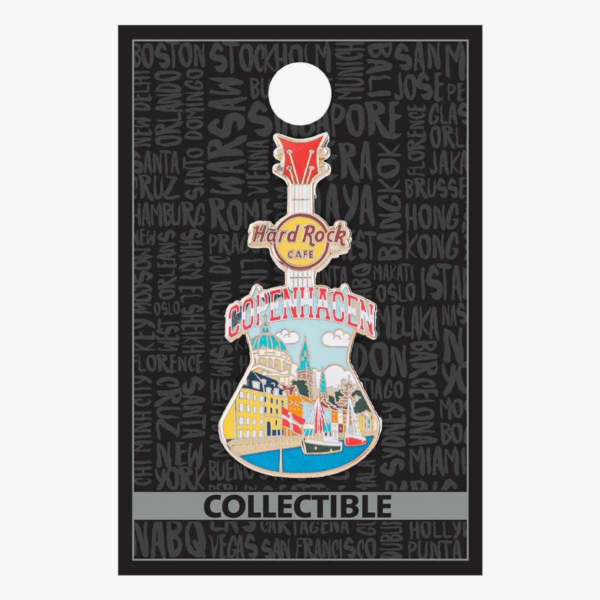 Guitar V20 City Tee Pin | Online Rock Shop