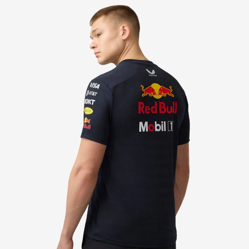 Hard Rock x Castore Oracle Red Bull F1 Racing 2025 Kit Tee in Navy